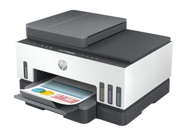 HP Smart Tank 7305 All-in-One - Multifunktionsdrucker - Farbe - Tintenstrahl - nachfüllbar - Letter 