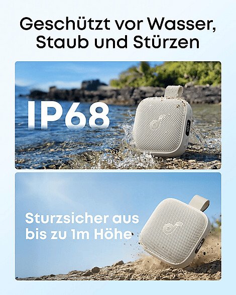 Anker Soundcore Boom Go 3i Weiß Kabellos