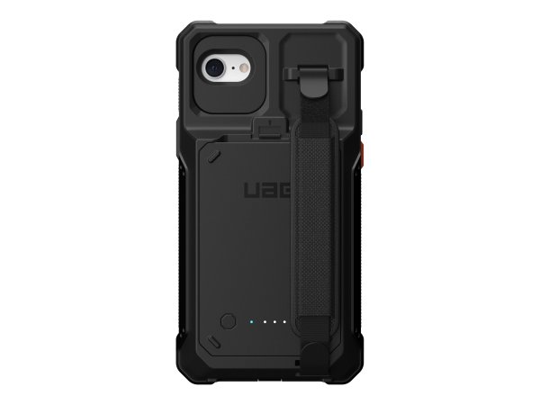 UAG Urban Armor Gear Workflow Battery Case, Apple iPhone SE (2022 & 2020), schwarz, bulk, 114021BW40