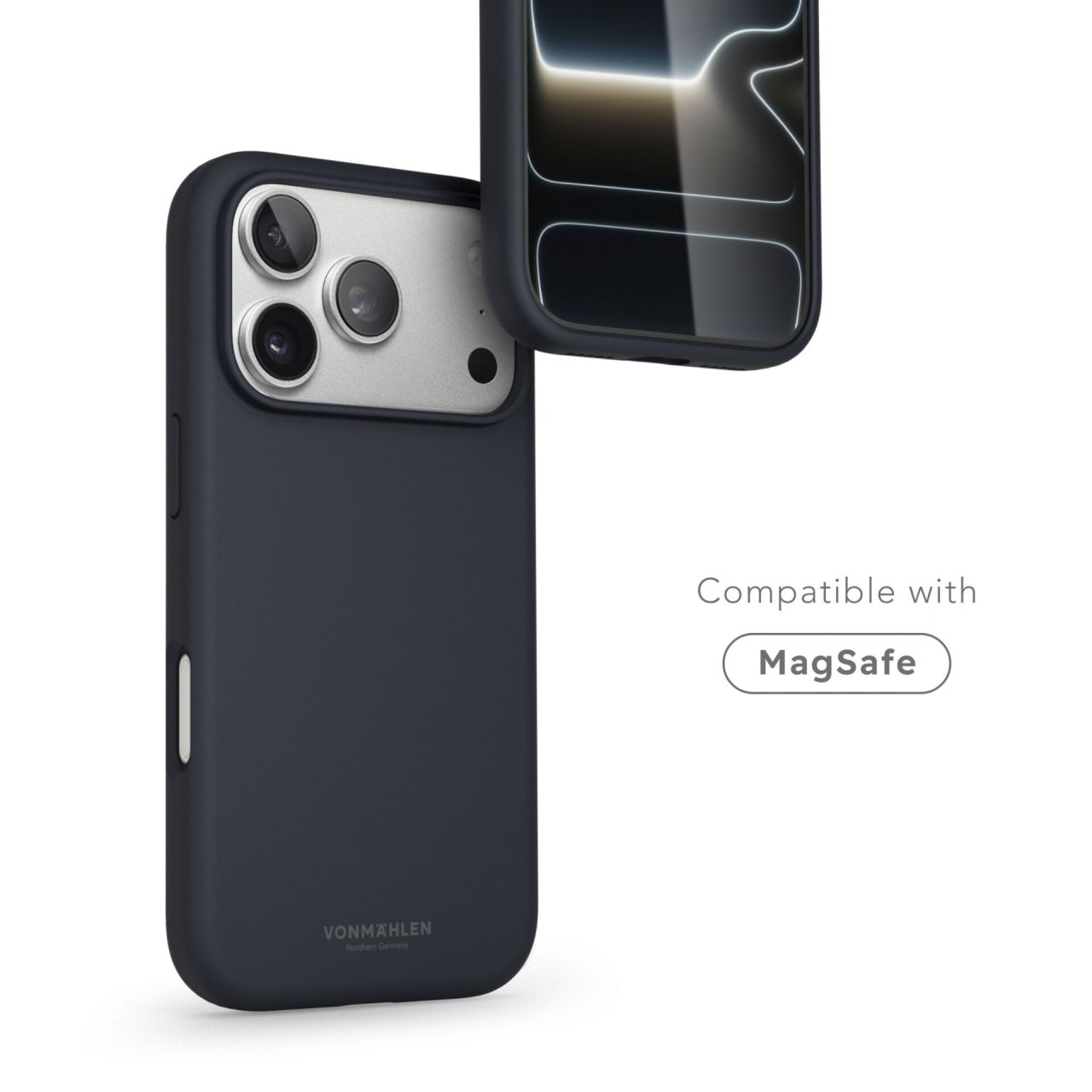 Vonmählen Soft Silikon Case für iPhone 17 Pro Max Navy iPhone 17 Pro Max Silikon