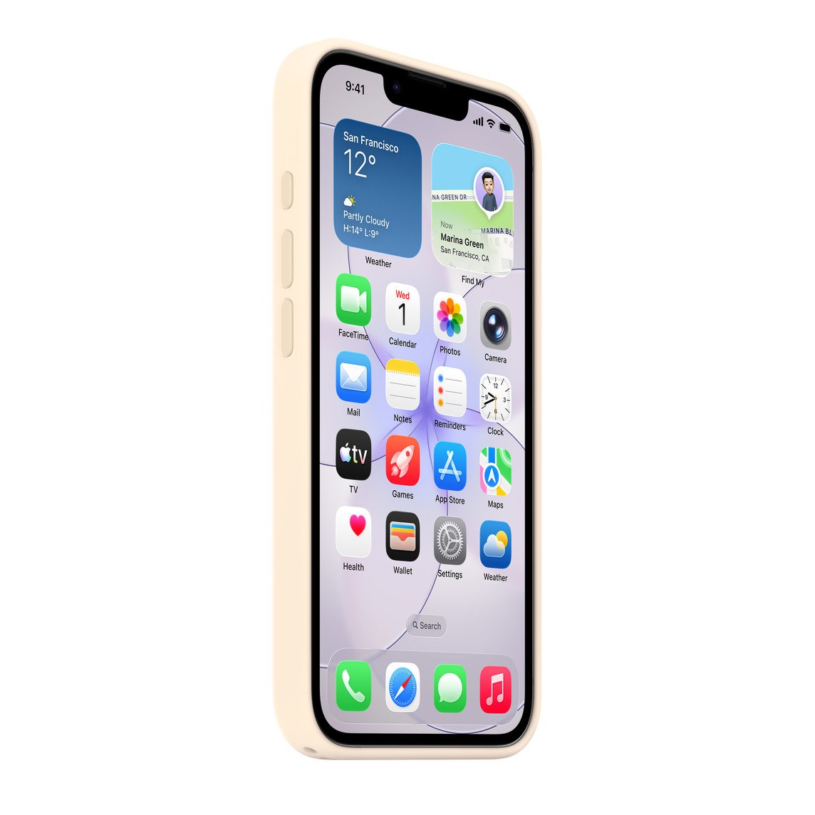 Apple iPhone 17e Silikon Case Vanille iPhone 17e Silikon