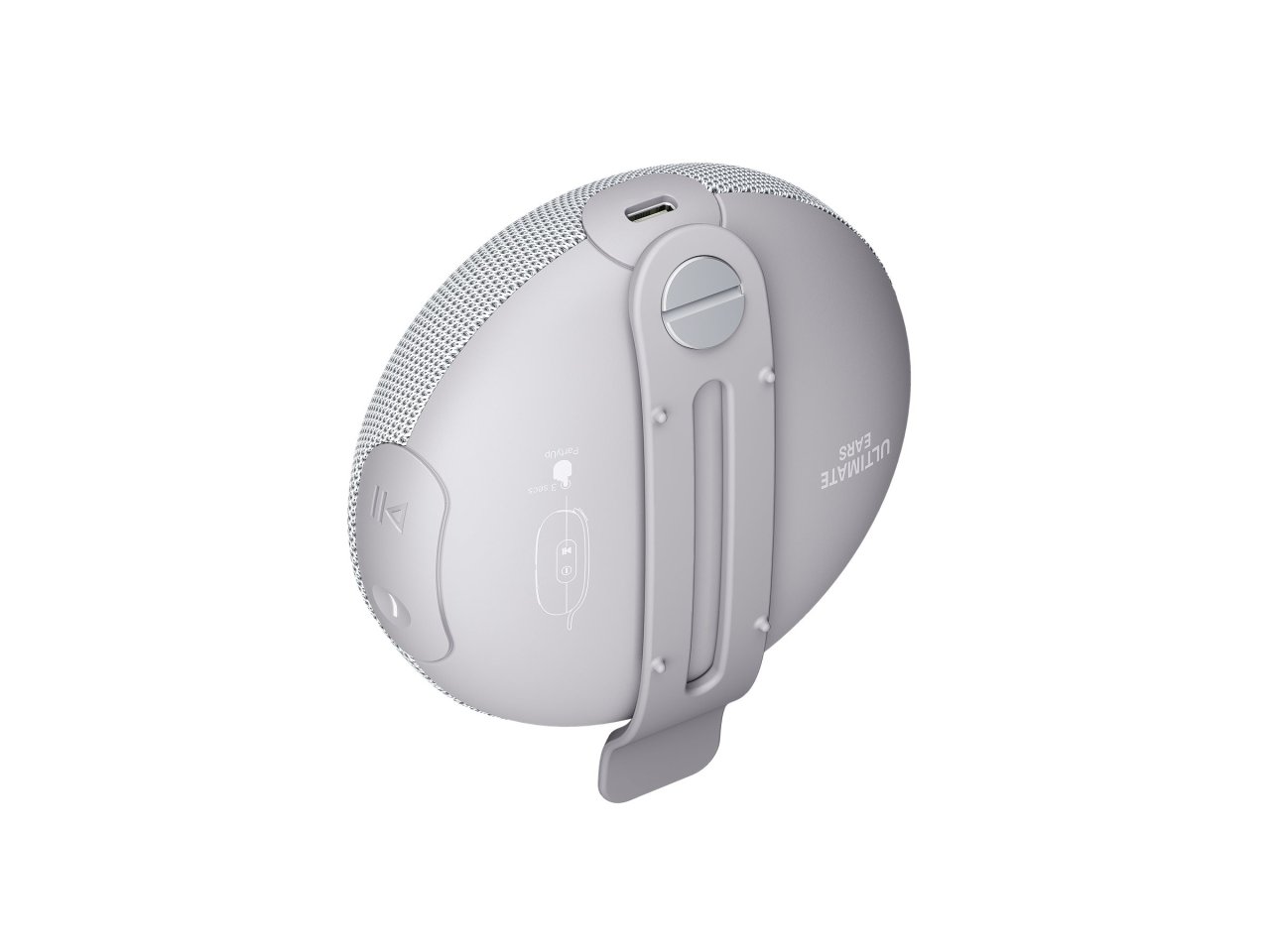 Ultimate Ears MINIROLL portabler Lautsprecher Attraktives Grau Kabellos
