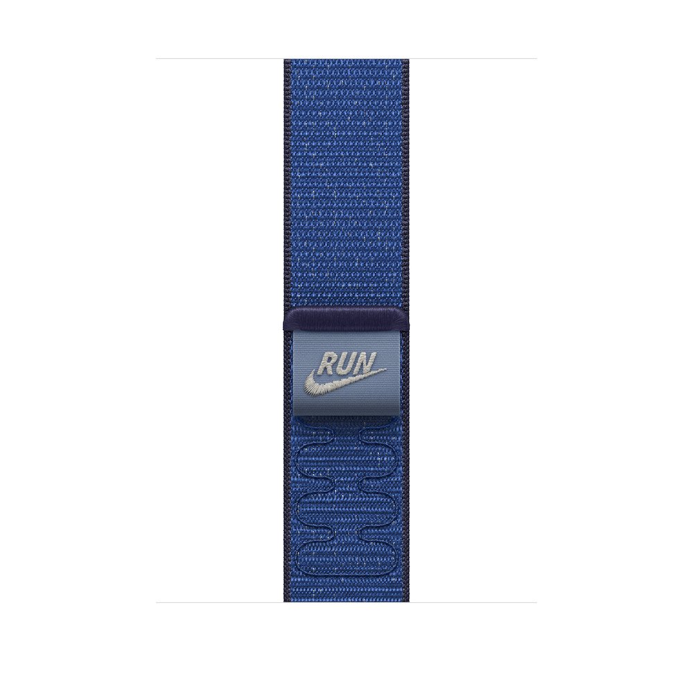 Apple Nike Sport Loop Blue Ribbon 46mm One Size (145-220 mm Umfang) Nylon Polyester Elastan