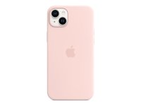 Apple iPhone 14 Plus Silikon Case mit MagSafe Kalkrosa