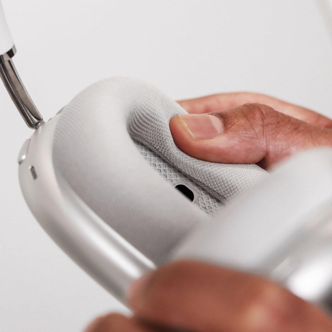 Vonmählen Air Cushions Ersatz Ohrpolster für AirPods Max Hellgrau AirPods Max