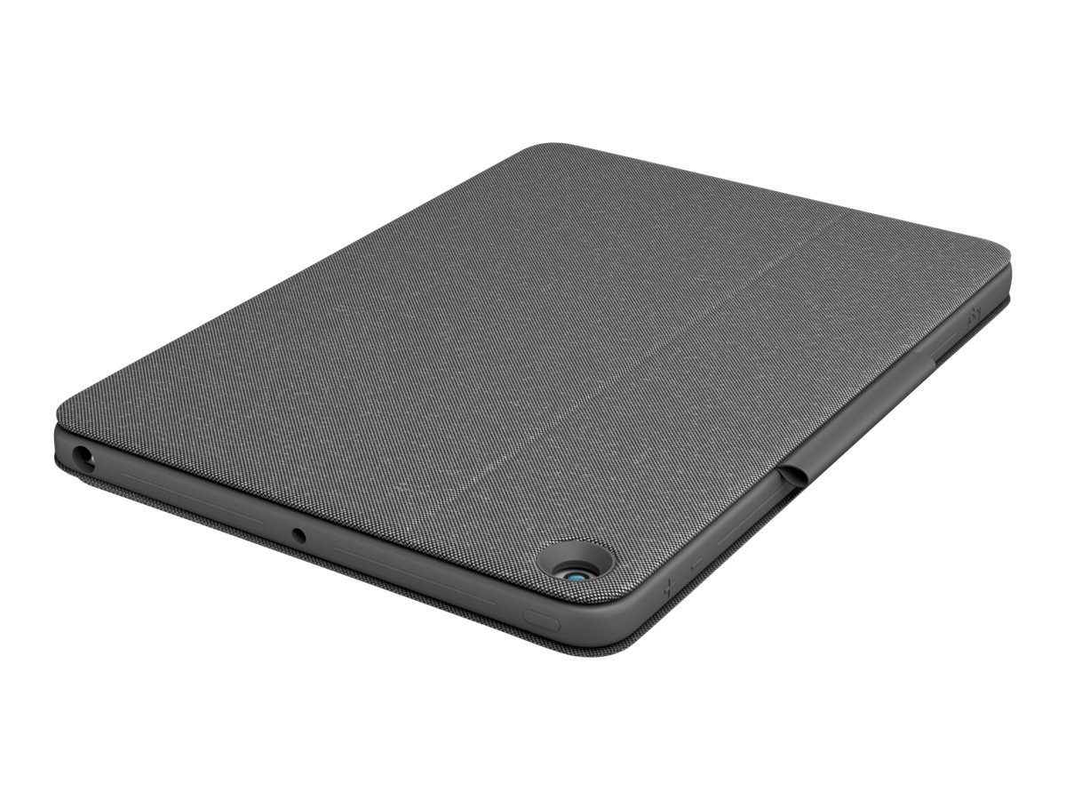 Logitech Combo Touch für iPad 10.2" (9. Gen.) Grafit iPad 10,2" Schweiz Smart Connector