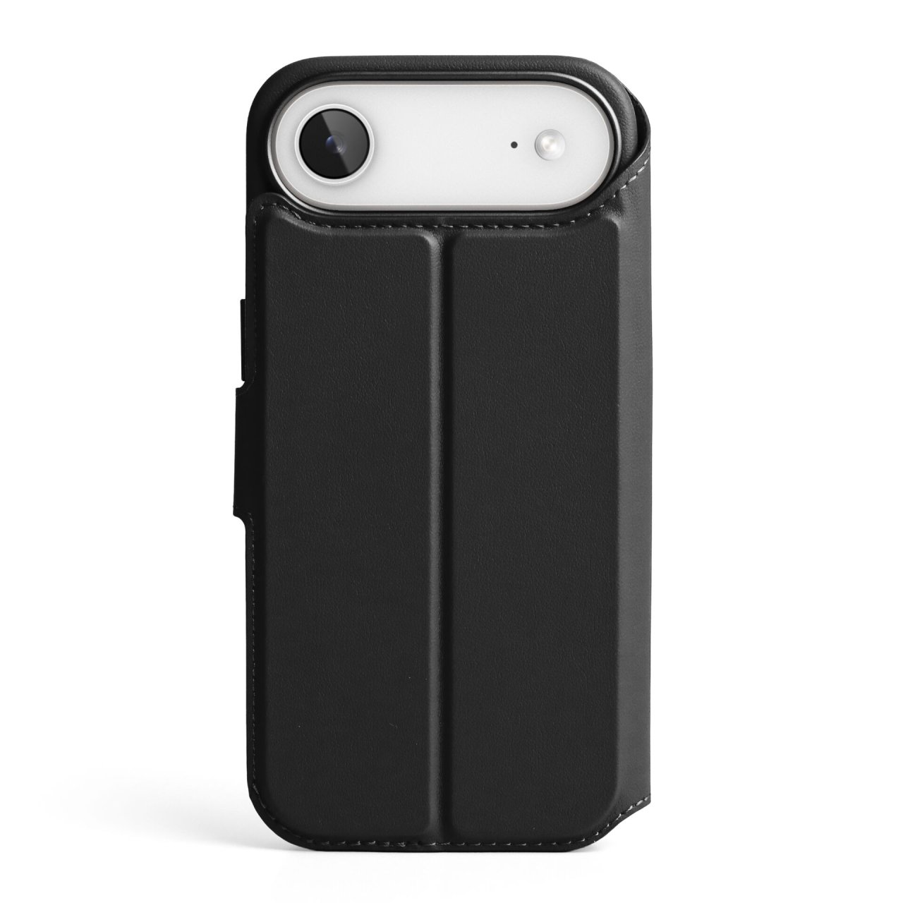 Vonmählen Vegan Leder Folio für iPhone Air Schwarz iPhone Air Lederimitat