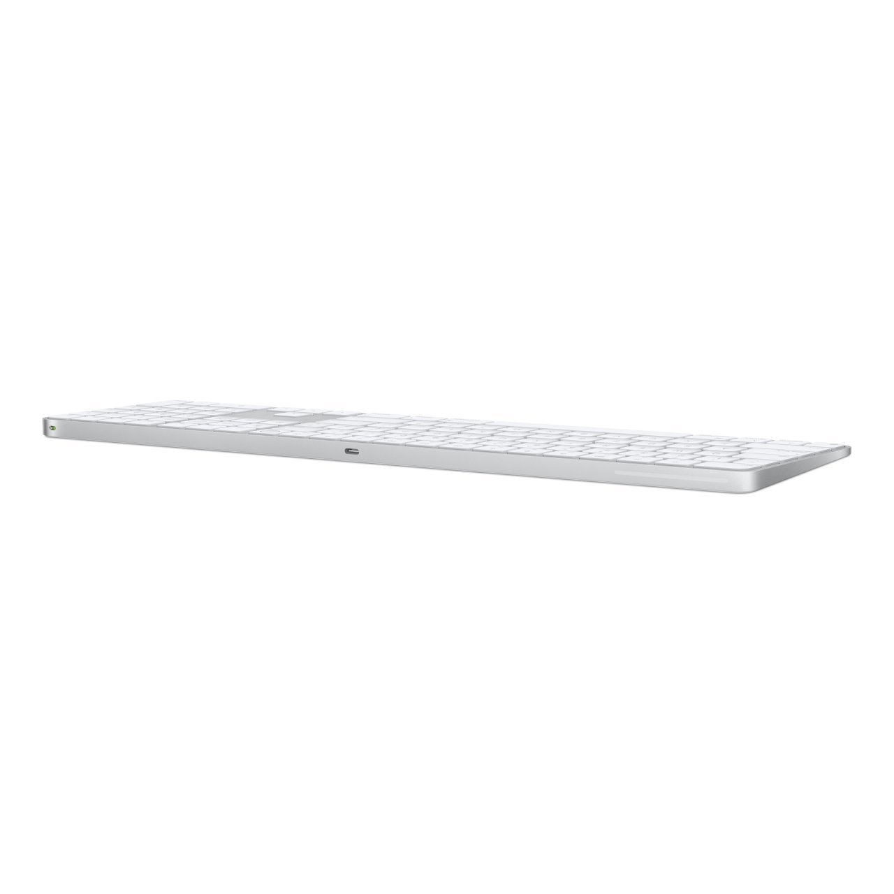 Apple Magic Keyboard mit Touch ID und Ziffernblock (USB-C) Silber Englisch International 2 - 3 W Bluetooth