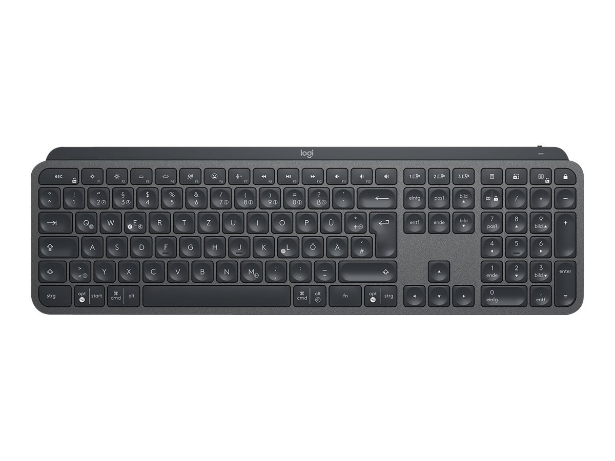 Logitech MX Keys Business Grafit Deutsch Kabellos via USB