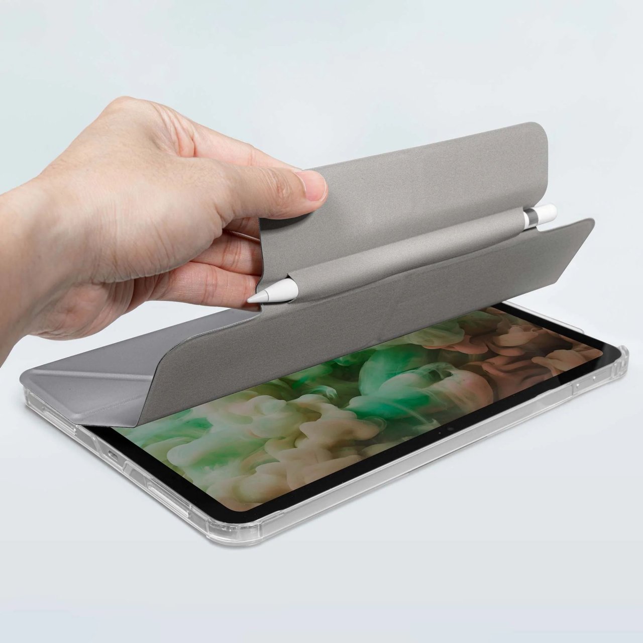 LAUT HUEX Folio Case für iPad Pro 11" (M4) Grau iPad Pro 11" Kunststoff