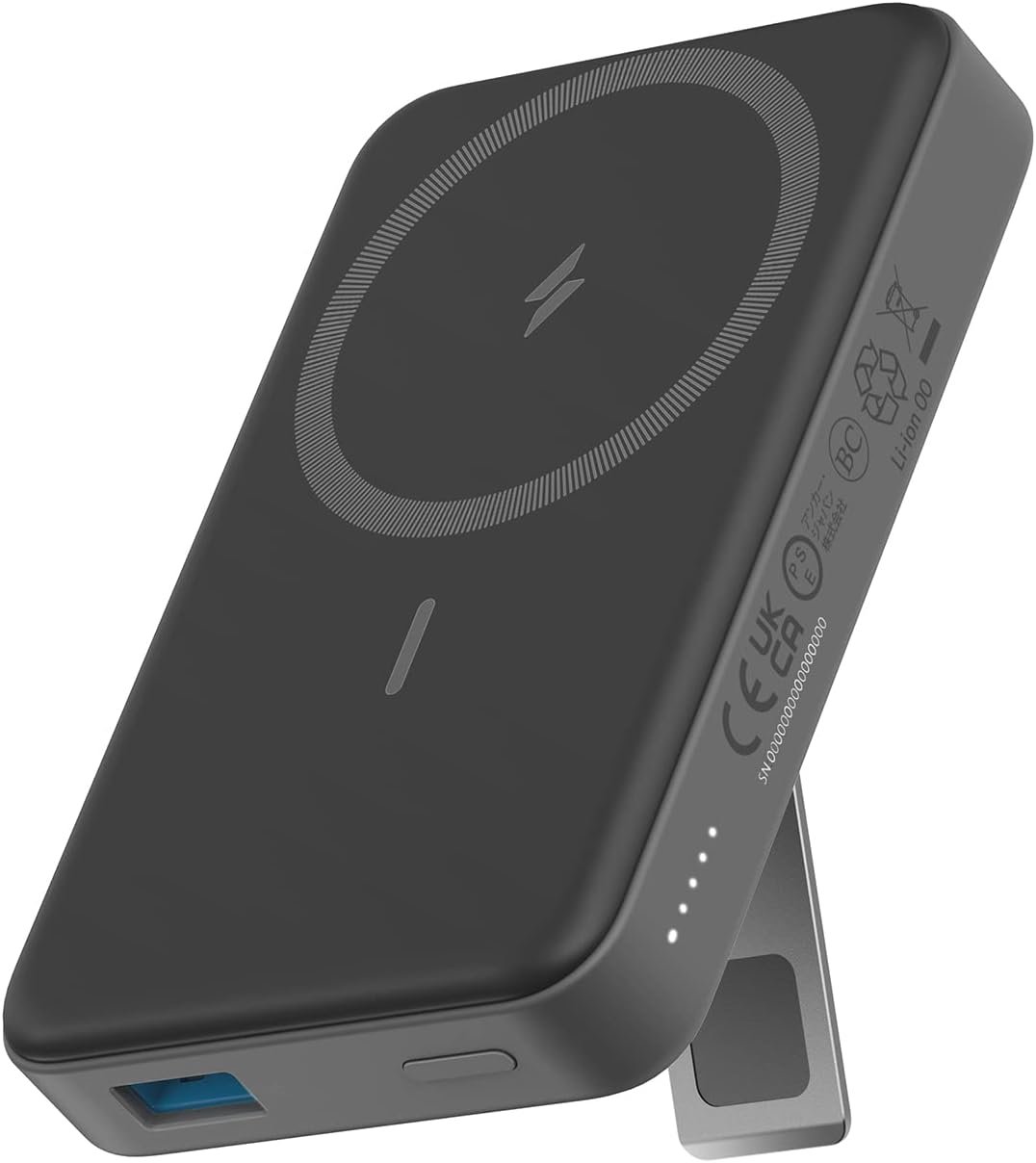 Anker 633 Powerbank mit kabelloser Ladefunktion Schwarz USB-C MagSafe 10.000mAh