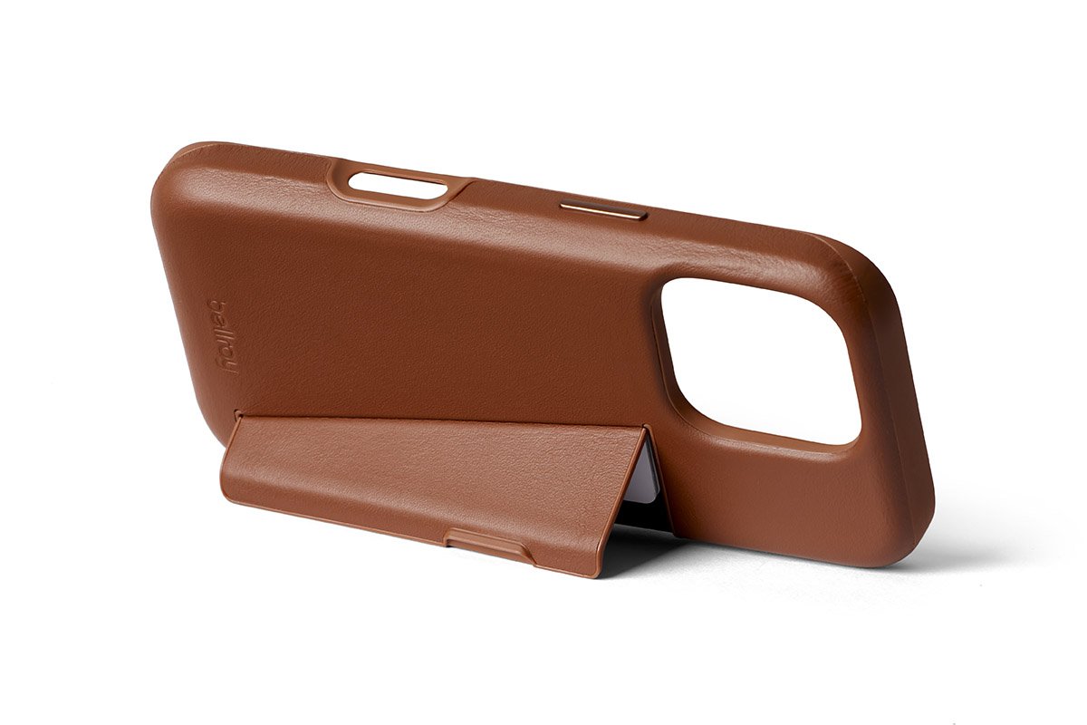 Bellroy Leder Card Case für iPhone 16 Pro Max Braun iPhone 16 Pro Max Leder