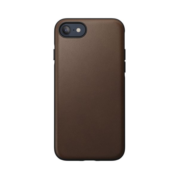 Nomad Modern Leder Case für iPhone SE3/SE2/8/7, Braun