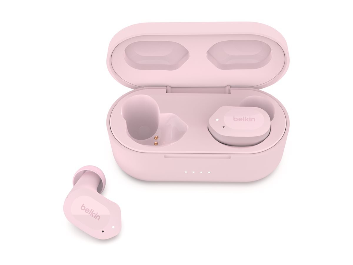 Belkin SoundForm Play True Wireless In-Ear-Kopfhörer Rosa In-Ear Kabellos