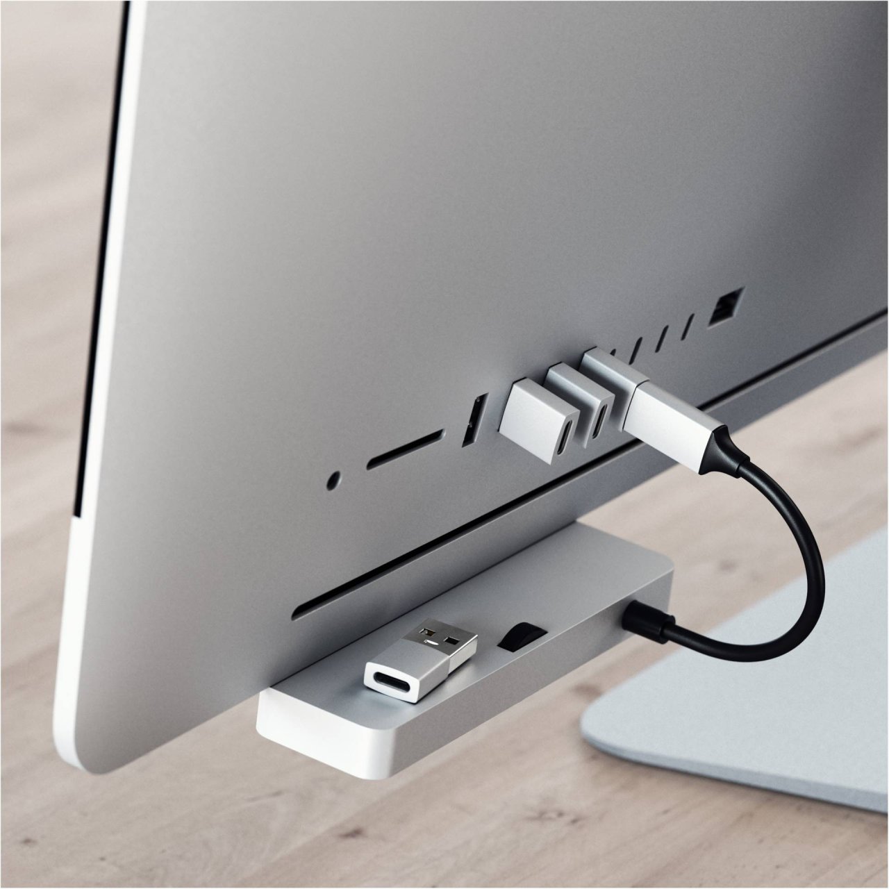 Satechi USB-A auf USB-C Adapter Silber USB-A auf USB-C