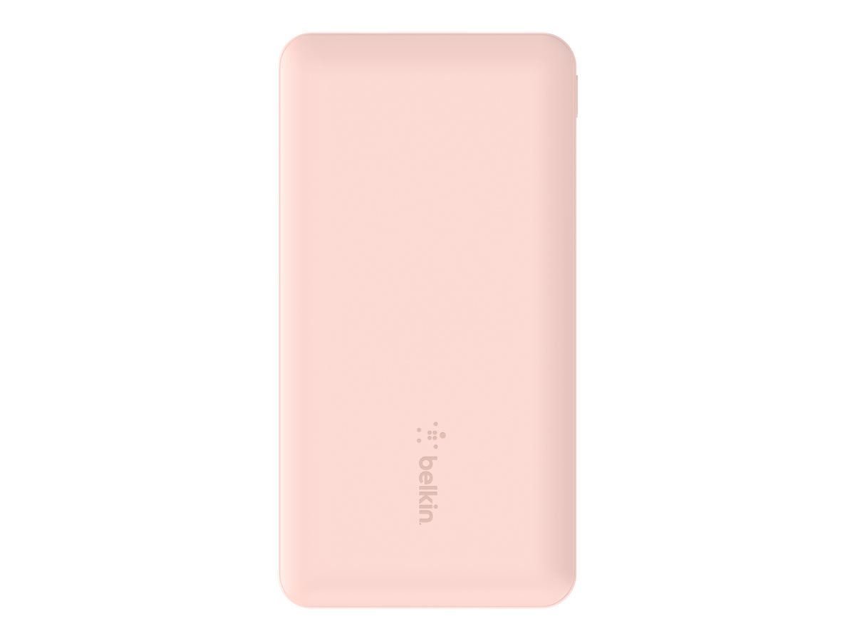 Belkin Powerbank inkl. Kabel Rosa USB-C + USB-A 10000 mAh