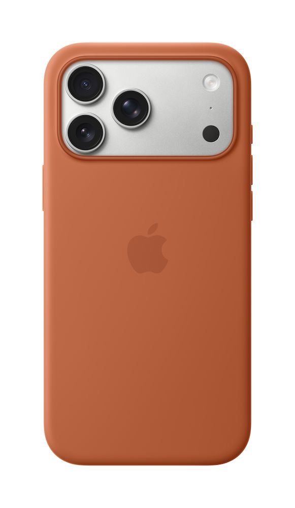 Apple iPhone 17 Pro Max Silikon Case mit MagSafe Terracotta iPhone 17 Pro Max iPhone 18 Pro Max Silikon