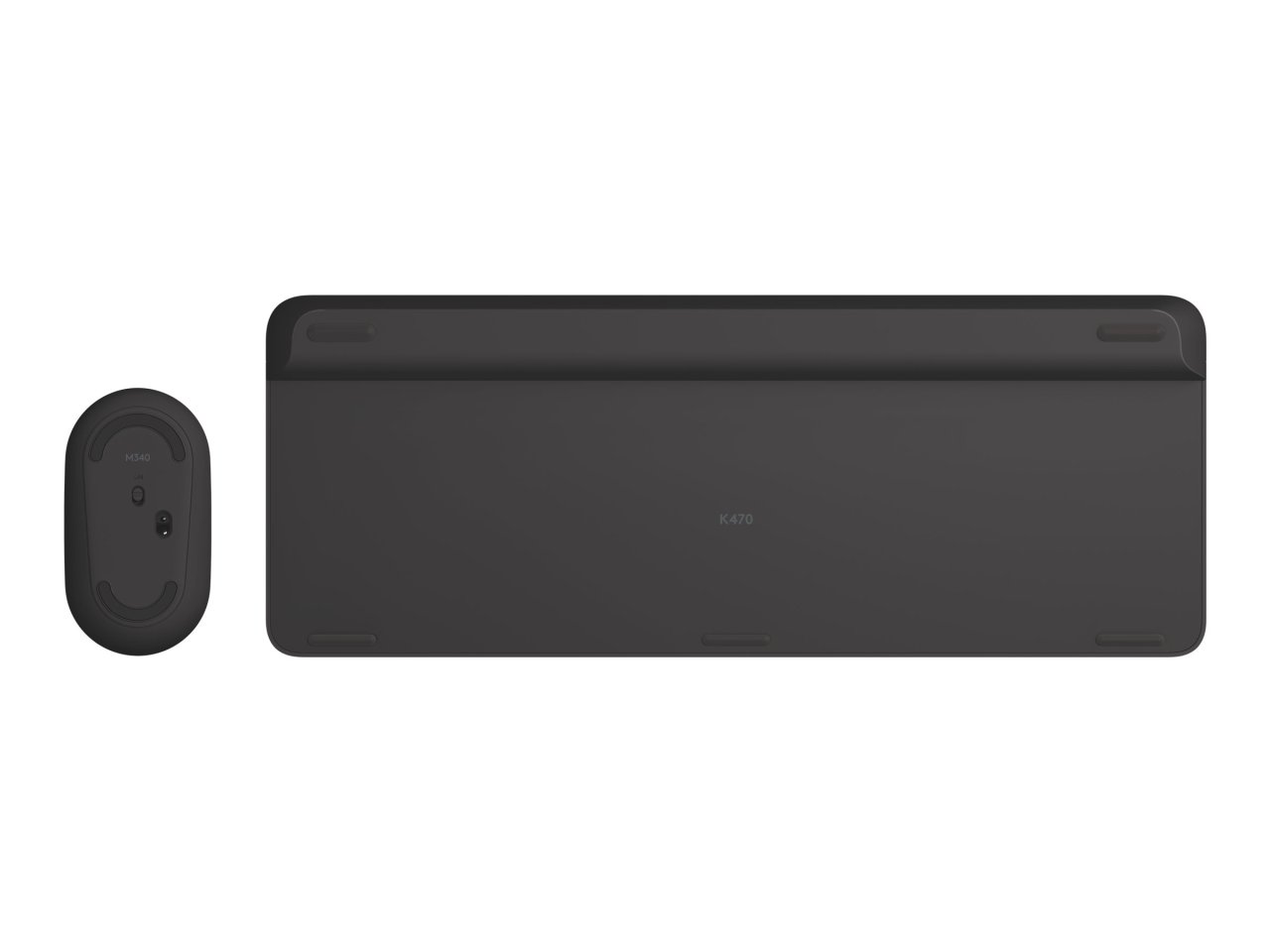Logitech MK470 Grafit Deutsch Kabellos via USB