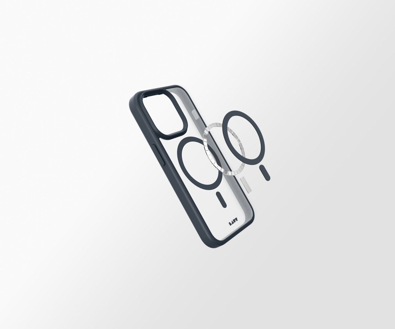 LAUT Huex Protect Case für iPhone 15 Pro Dunkelblau iPhone 15 Pro Kunststoff