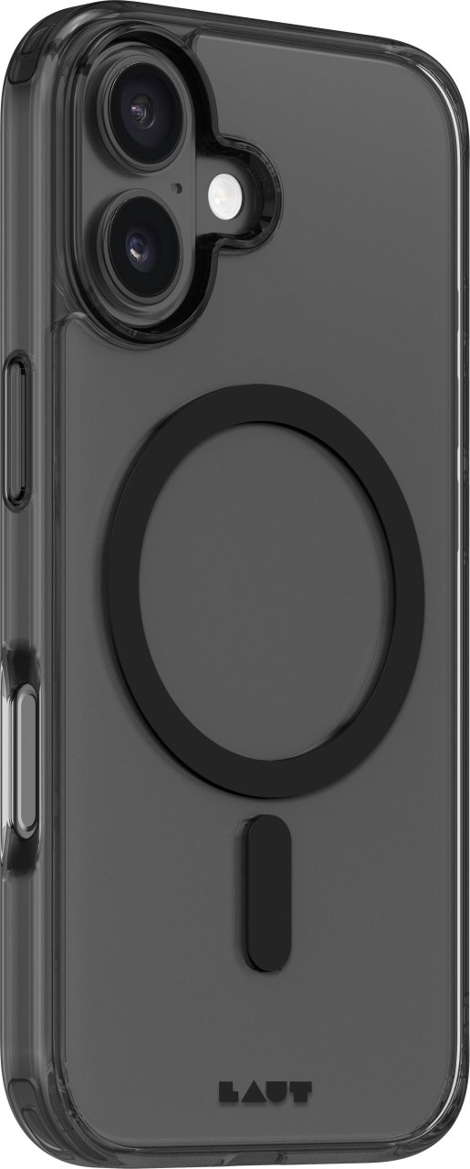 LAUT Crystal Fluro Case für iPhone 17 Clear Black iPhone 17 Kunststoff