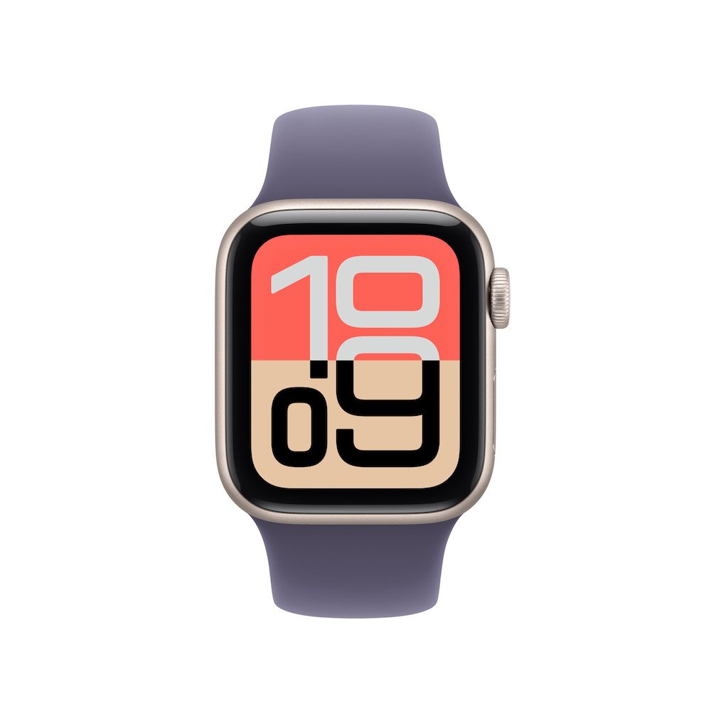 Apple Sportarmband Nebelviolett 40mm M/L (150-200 mm Umfang) Fluoroelastomer