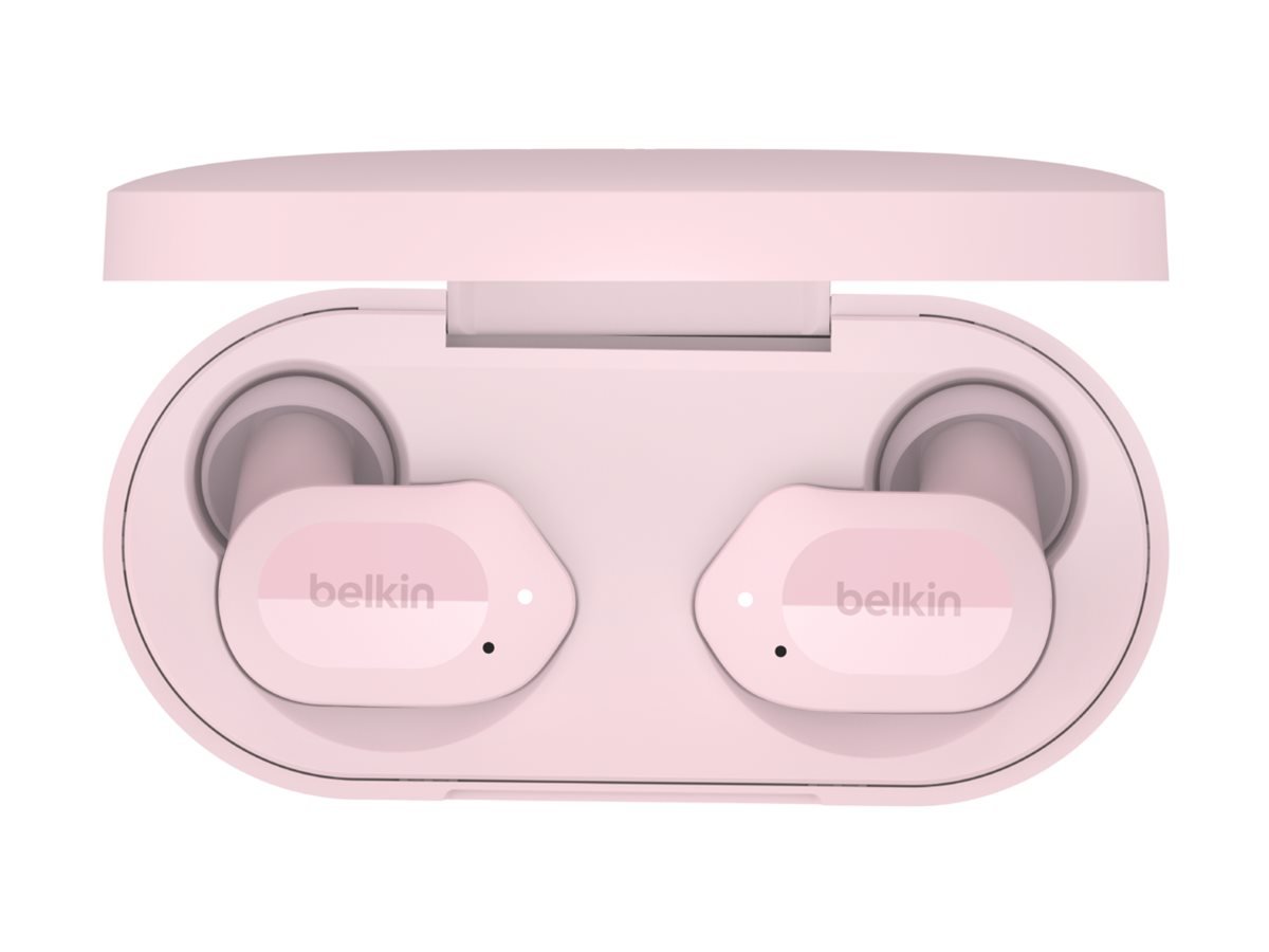 Belkin SoundForm Play True Wireless In-Ear-Kopfhörer Rosa In-Ear Kabellos