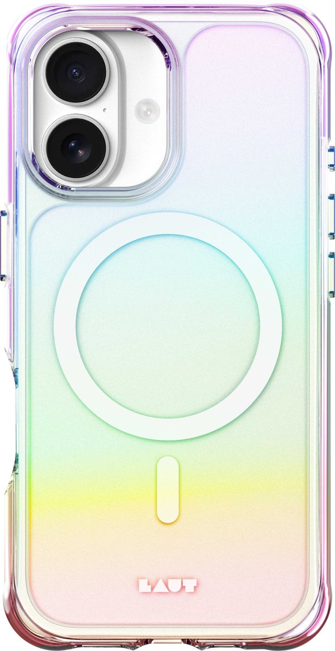 LAUT Aero Holo Case für iPhone 17 Weiß iPhone 17 Kunststoff