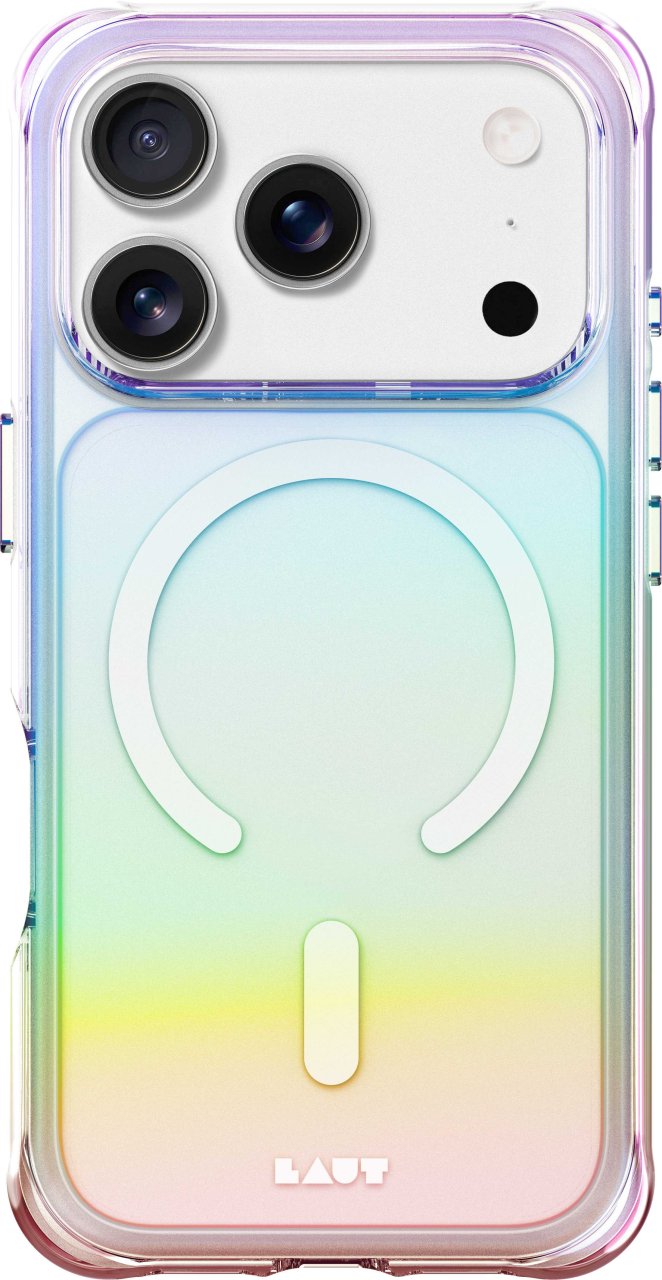 LAUT Aero Holo Case für iPhone 17 Pro Weiß iPhone 17 Pro Kunststoff