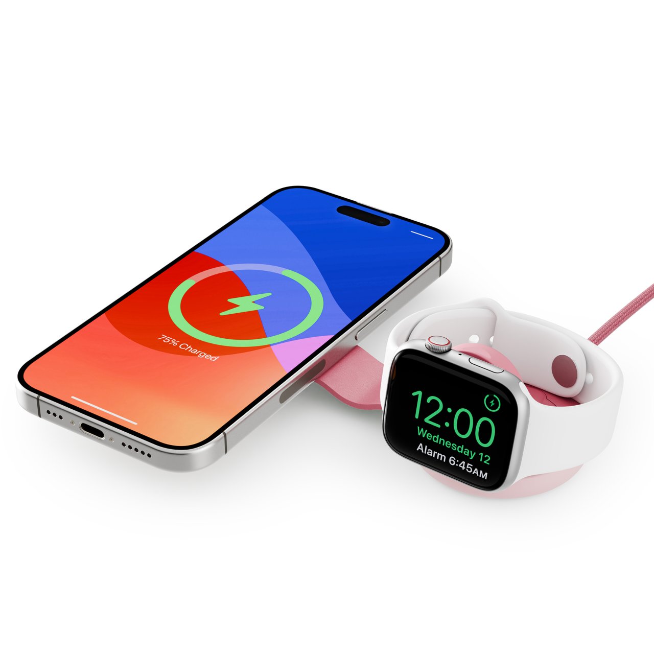 Twelve South Butterfly SE Qi2 Wireless Charger Pink 15W 2 in 1