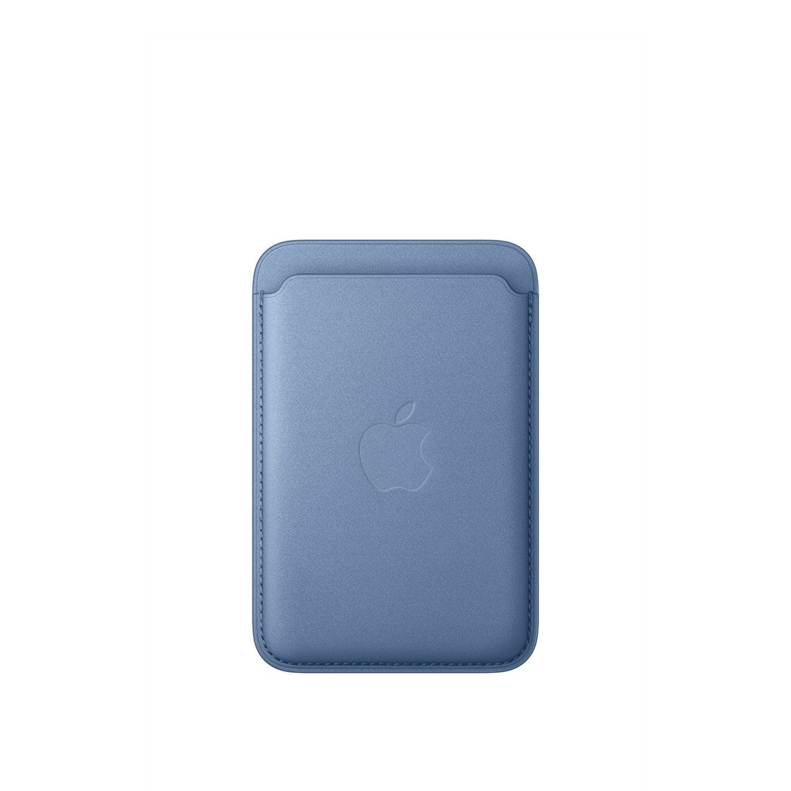 Apple iPhone Feingewebe Wallet mit MagSafe Hyazinthenblau