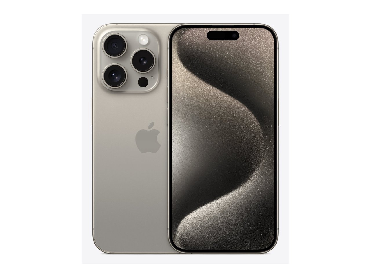 Apple iPhone 15 Pro, 128GB, Titan Schwarz – Zustand: gut