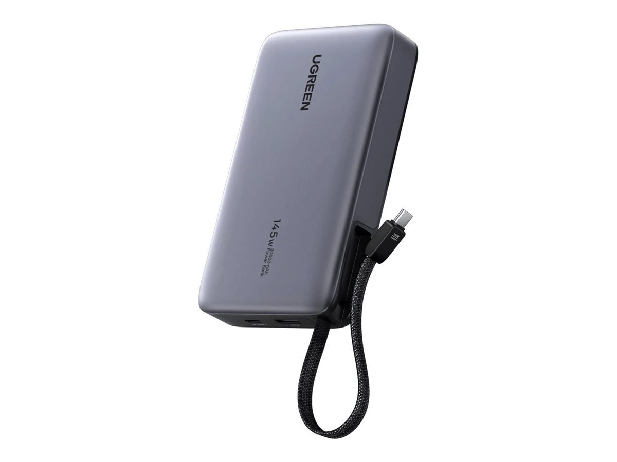 UGREEN Nexode PB551 Powerbank mit integriertem USB-C Kabel