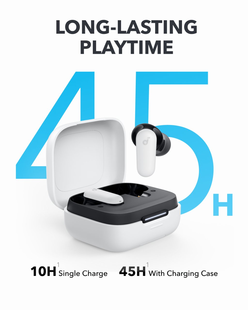 Soundcore R60i In-Ear Kopfhörer Weiß In-Ear Kabellos