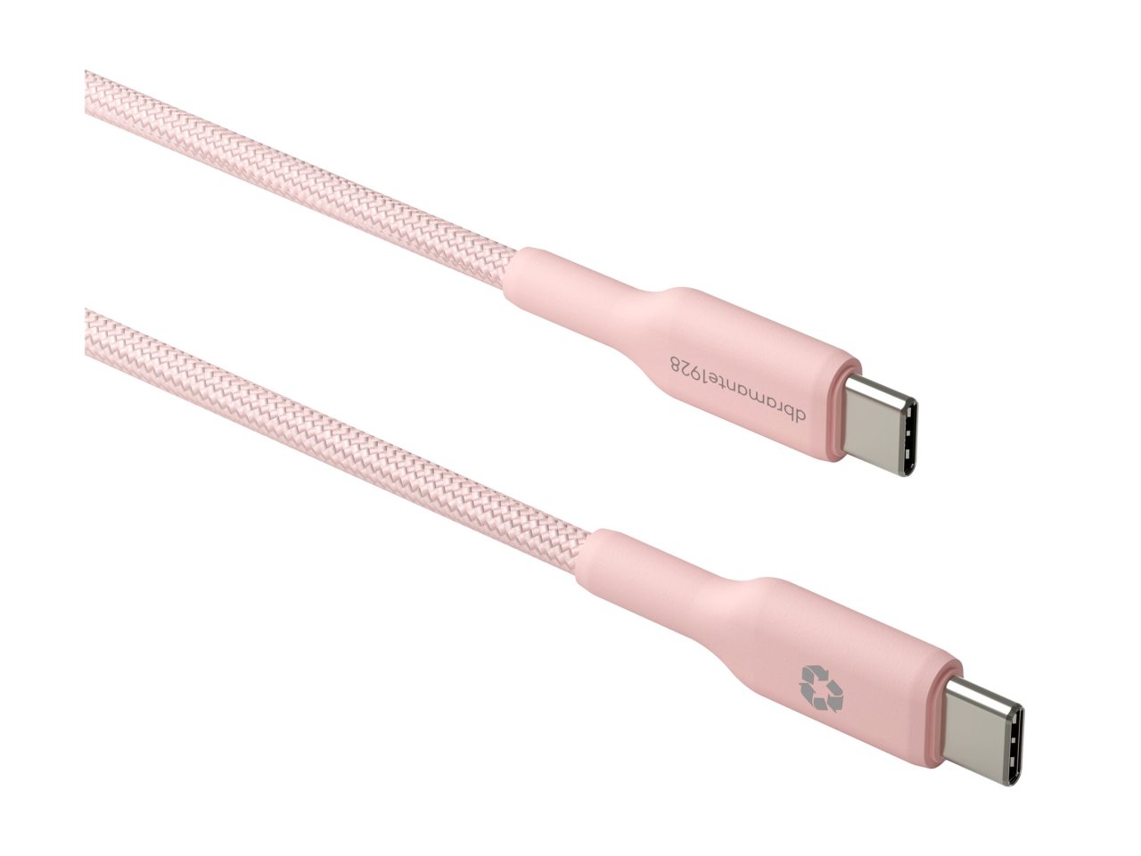 dbramante1928 BRD USB-C auf USB-C Kabel Pink USB-C auf USB-C 1,5m 60W