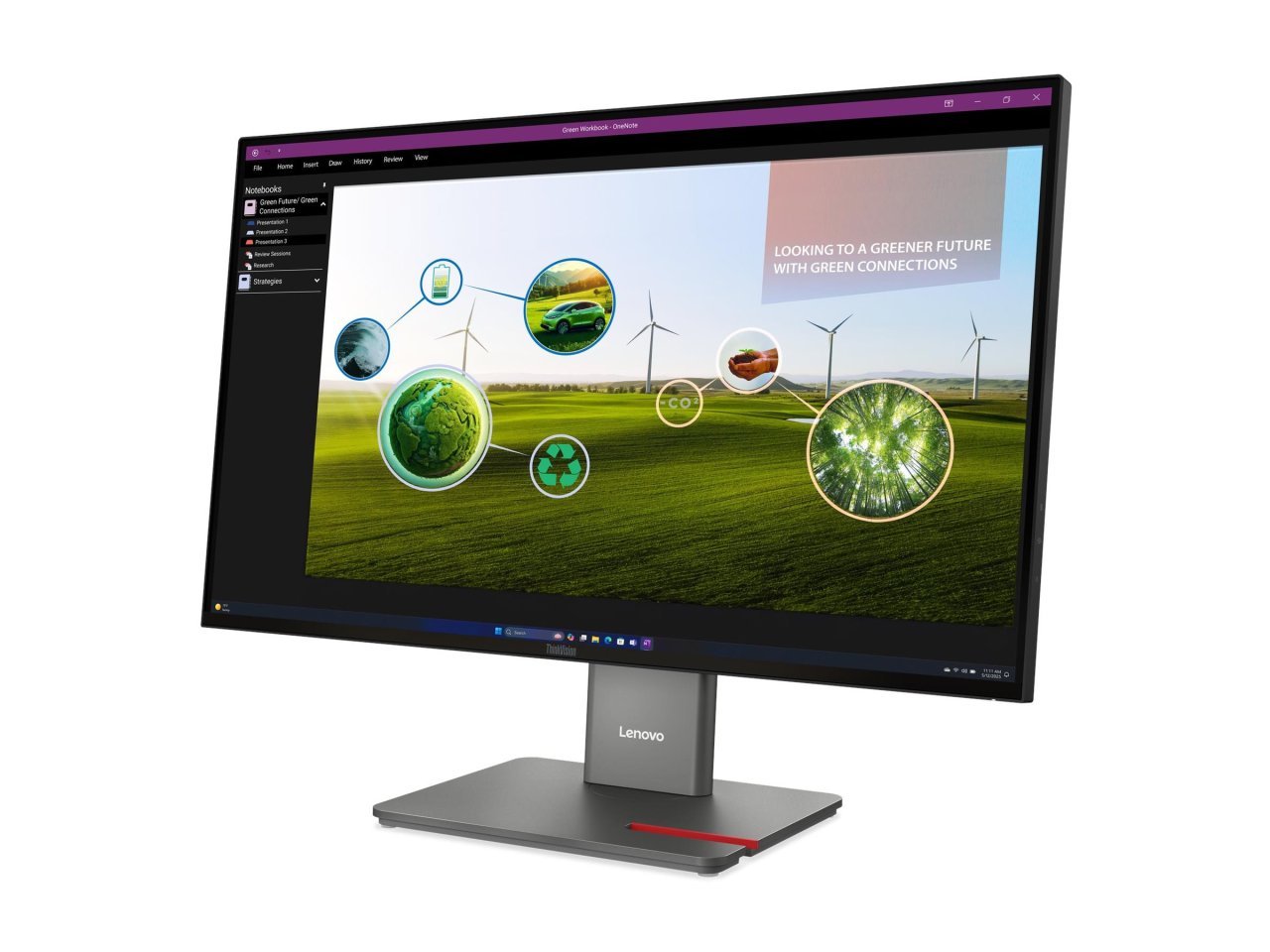Lenovo ThinkVision P27Q-40 27" LED Monitor – Zustand: wie neu