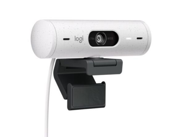Logitech BRIO 500 Webcam Weiß 1920 x 1080 (Full HD) USB-C Kabelgebunden