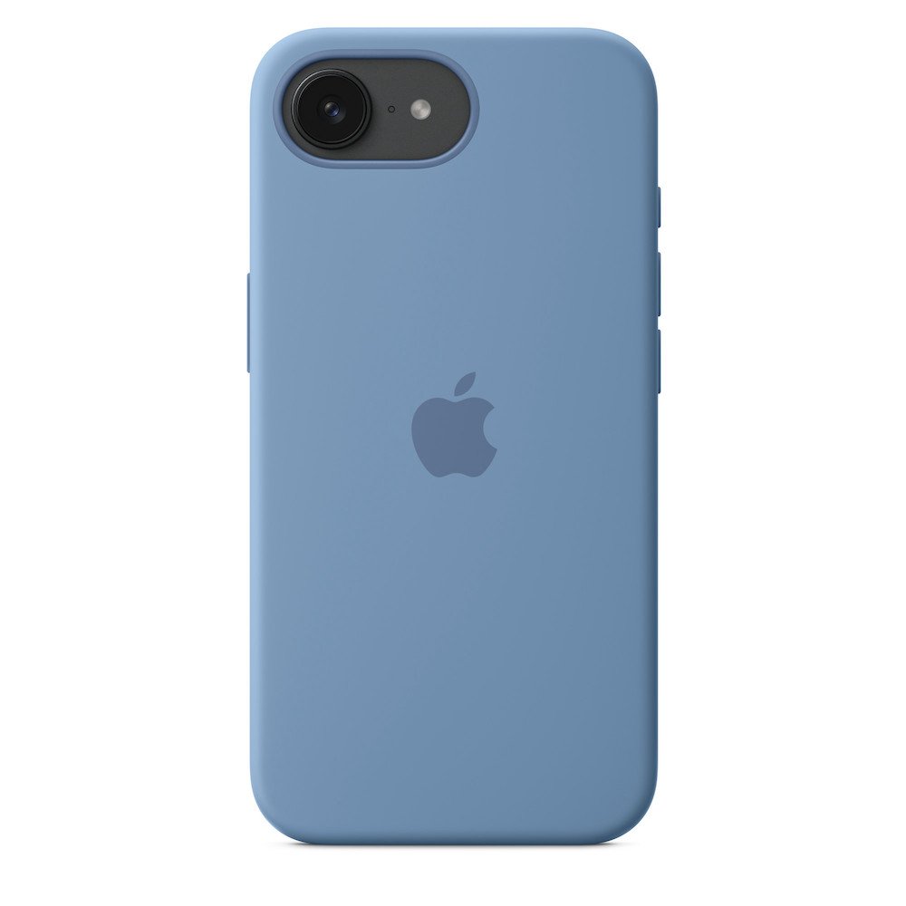 Apple iPhone 16e Silikon Case Winterblau iPhone 16e Silikon
