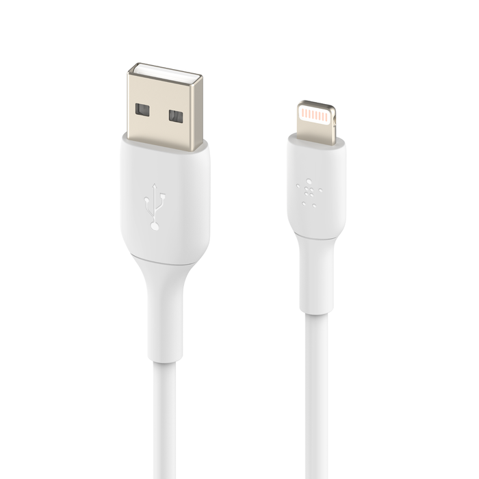 Belkin USB-A auf Lightning Kabel Weiß USB-A auf Lightning 0,15m