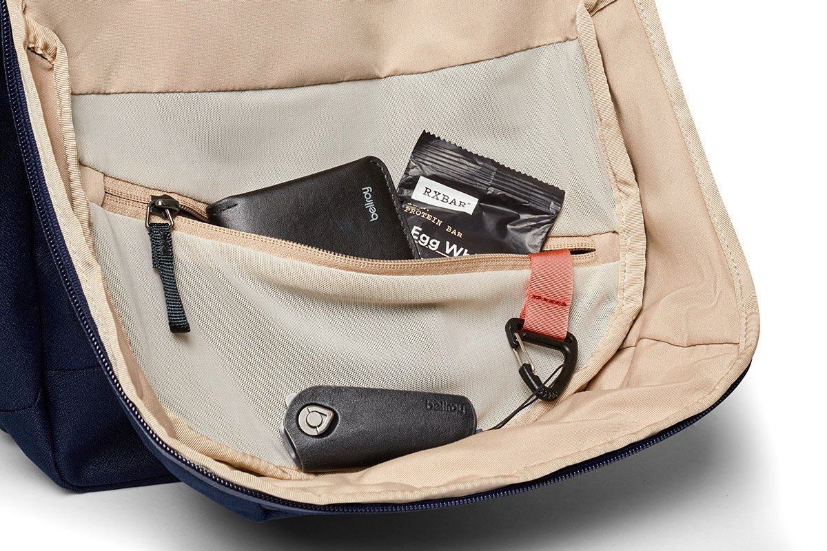 Bellroy Via Backpack Rucksack Blau Polyester
