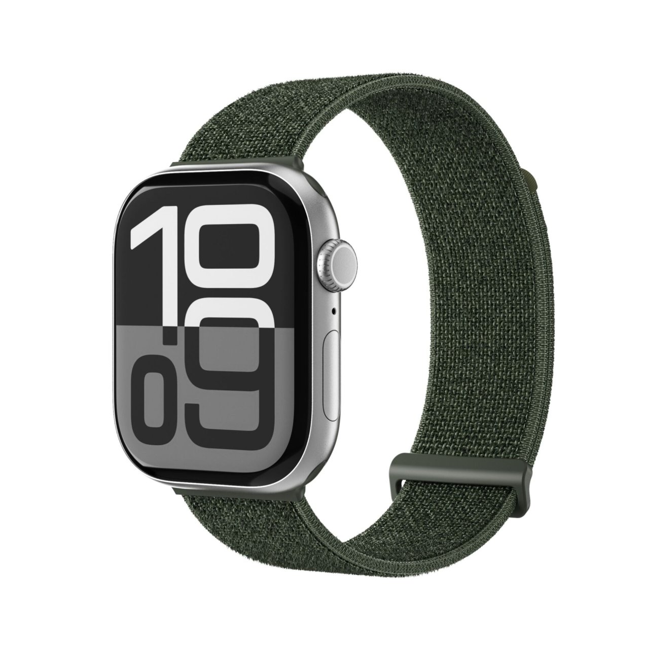 Vonmählen Fitness Loop 2 für Apple Watch Olive 38/40/41/42mm (Series 10/11) Nylon