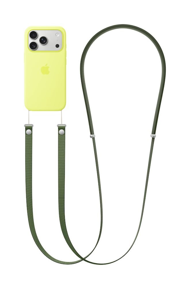 Apple Crossbody Band Grün PET-Garnen