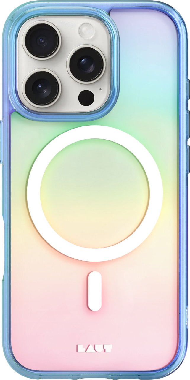 LAUT Holo Case für iPhone 16 Pro Max Blau iPhone 16 Pro Max