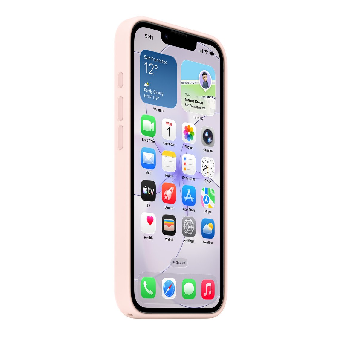 Apple iPhone 17e Silikon Case Hellrosa iPhone 17e Silikon
