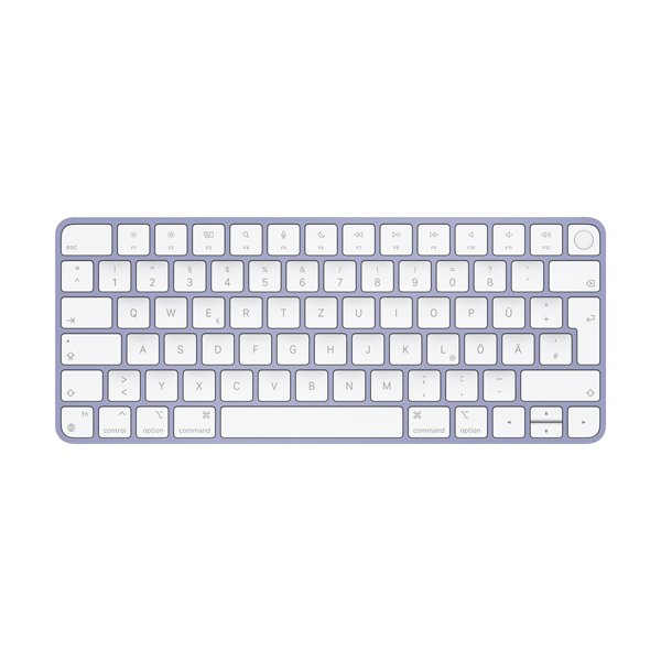 Apple Magic Keyboard mit Touch ID Violett Deutsch 2 - 3 W Bluetooth