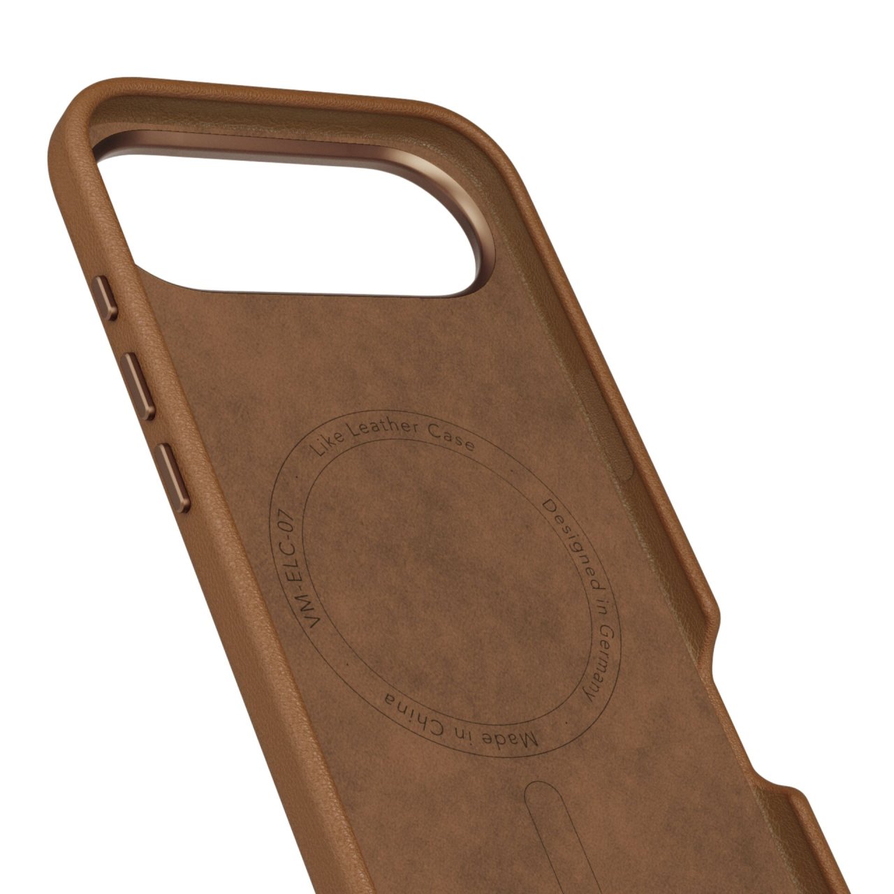 Vonmählen Vegan Leder Case für iPhone Air Braun iPhone Air Lederimitat
