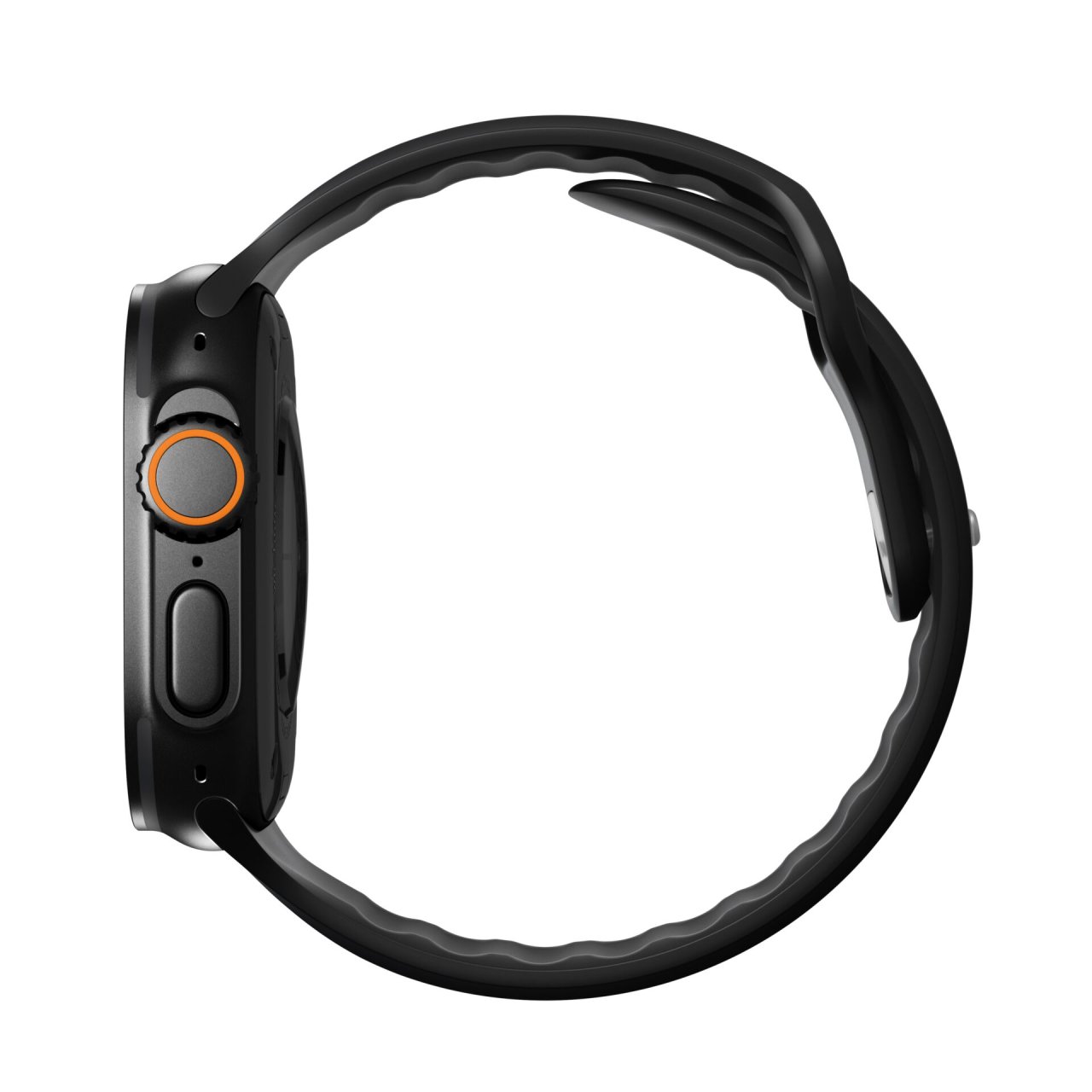 Nomad Tempo Band für Apple Watch Schwarz 42 (Series 1/2/3)/44/45/46/49mm Silikon
