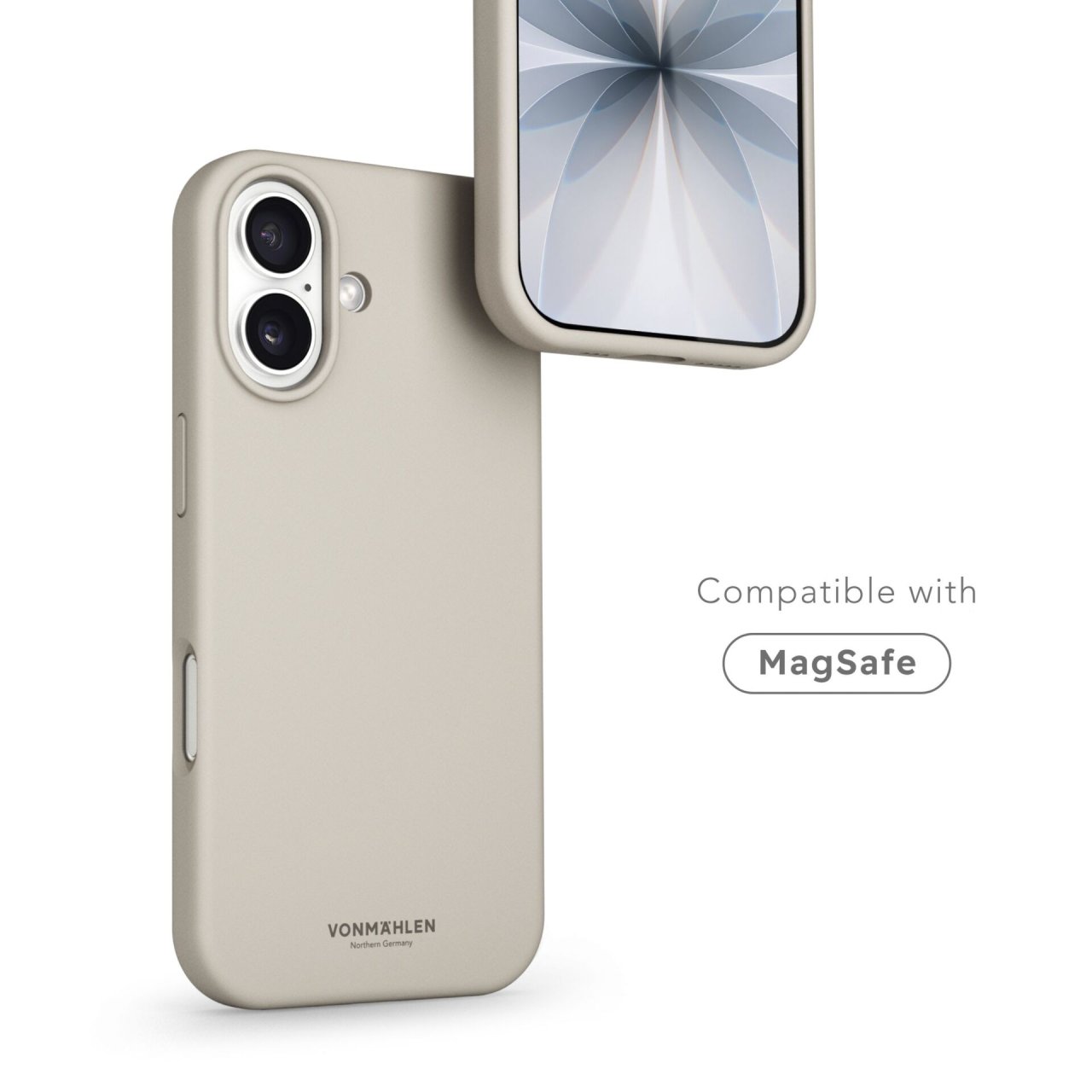 Vonmählen Soft Silikon Case für iPhone 17 Cream iPhone 17 Silikon
