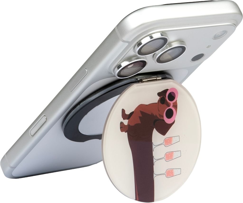 LAUT MAGMOJI MagSafe Ring Mirror Stand Dackel Cheers!