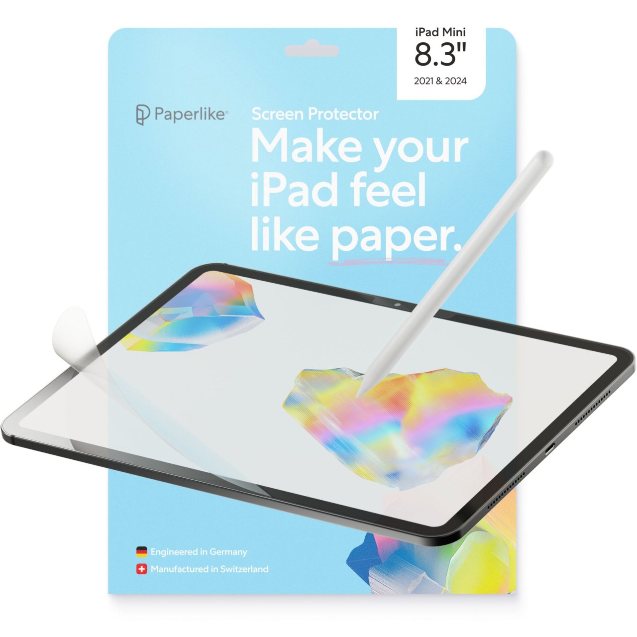 Paperlike 3 Displayschutzfolie für iPad mini (A17 Pro)