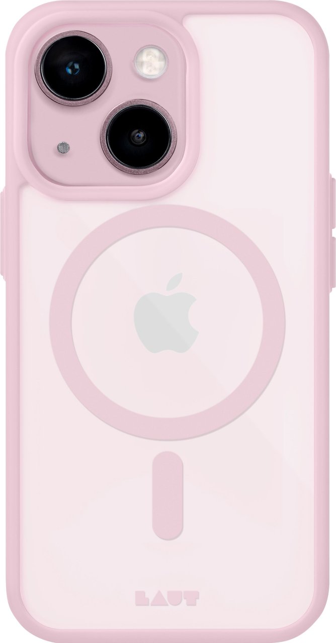 LAUT Huex Protect Case für iPhone 15/14/13 Rosa iPhone 13 iPhone 14 iPhone 15 Silikon